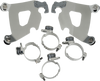 Memphis Shades Cafe Mounting Kit - Black - Xl Meb2058