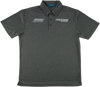 Moose Racing Polo Shirt - Heather Charcoal - Large 3040-2656