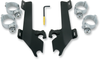 Memphis Shades Batwing Trigger Lock Mounting Kit - Kingpin - Black Mek1928