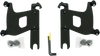 Memphis Shades Bullet Trigger Lock Mounting Kit - Covered Forks - Without Lightbar - Black Meb1975