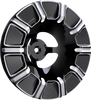Arlen Ness Velocity Air Cleaner Cover - 10-Gauge - Black 601-000
