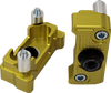 Driven Racing Captive Axle Block Sliders - Gold Drcax-204Gd
