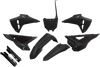 Ufo Restyled Body Kit - Black - Honda - Crf 250/450 R/Rx Hokit128F@001
