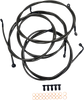 La Choppers Handlebar Cable/Brake Line Kit - Mini Ape Hanger Handlebars - Midnight La-8052Kt-08M