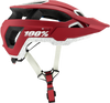 100% Altec Helmet - Fidlock - Cpsc/Ce - Red - Xs/S 80004-00004