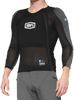 100% Tarka Body Armor - Long Sleeve - Black - Medium 70010-00002