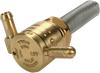 Golan Products "Click-Slick" Fuel Petcock - Forward - Raw Brass - 22Mm 76-312F-Bs