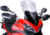 Puig Hi-Tech Parts Touring Windscreen - 22-1/2" - Smoke - Multistrada 1200 5250H