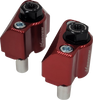 Captive Axle Block - Red - Grom Drcax-206Rd