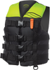 Slippery Hydro Nylon Vest - Black/Yellow - S/M