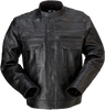 Z1R Deagle Leather Jacket - Black - 3Xl