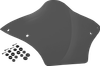 Memphis Shades Windshield - Brl Race Bubble - Dark Smoke - Fltrx Mbr100310