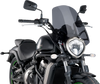 Puig Hi-Tech Parts New Generation Windscreen - 18-1/2" - Dark Smoke - Vulcan 8164F