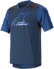 Drop 6.0 V2 Short-Sleeve Jersey - Midnight Blue/Black - Large 1766322-7319-Lg