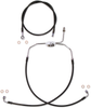 Magnum Shielding Brake Line Kit - Xr - Black Sbc1305-31
