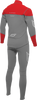 Slippery Breaker Wetsuit & Jacket - Charcoal/Red - 3Xl
