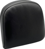 Le Pera Sissy Bar Pad - Small - Smooth - Shiny Black L-Sbp03S-Sh