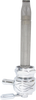 Pingel Round Fuel Valve - Flamed Chrome - 22 Mm 1311-Cf