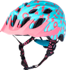 Kali Youth Chakra Plus Helmet - Zwiggles - Matte Seafoam/Salmon 0221421212