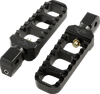 Serrated Footpegs - Black - Narrow 08-61-8B