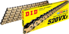 Did 520 Vx3 - Chain - Gold - 130 Links M520Vx3G130Fb