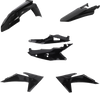 Acerbis Plastic Kit Ktm Black 2986500001