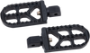Joker Machine Serrated Footpegs - Black - Long 08-56-7B
