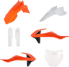 Acerbis Full Replacement Body Kit - Oem '16 Orange /White/Black 2980585135