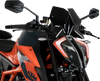 Puig Hi-Tech Parts New Generation Windscreen - 10-1/2" - Black - 1290 Super Duke R 20425N