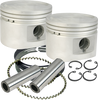 S&S Cycle Piston Kit - For 80" Stock Or S&S Heads - 3.5" - +.010 920-0026