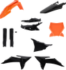 Acerbis Plastic Kit Full Ktm Black/Orange 2986815229