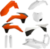 Acerbis Full Replacement Body Kit - Oem Orange/White/Black 2403095135