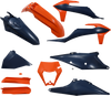 Acerbis Full Replacement Body Kit - Orange/Dark Blue 2791547302