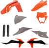 Acerbis Full Replacement Body Kit - Oem Orange/Black/Gray 2791547118