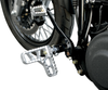 Joker Machine Adjustable Serrated Footpegs - With Heel - Clear 08-62-1