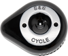 S&S Cycle Air Cleaner Cover - Slasher - Black 170-0533