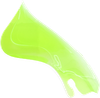 Klock Werks Kolor Flare Windshield - 6.5" - Green Ice - Flh Kww-01-0641