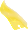 Klock Werks Kolor Flare Windshield - 6.5" - Yellow Ice - Flh Kww-01-0644