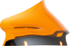 Klock Werks Kolor Flare Sport Windshield - 6" - Orange - Fltr Kww-01-0661