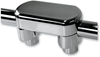 La Choppers Risers - Hefty - Top - 1-1/2" - Chrome La-7446-01