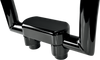 La Choppers Risers - Solid Top - 1-1/2" - Black La-7442-01B