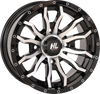 High Lifter Wheel - Hl21 - Front/Rear - Gloss Black W/Machined - 14X7 - 4/137 - 4+3 (+10 Mm) 14Hl21-1137