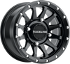 Raceline Wheels Wheel - Trophy - Simulated Beadlock - Front/Rear - Black - 14X7 - 4/156 - 6+1 (+38 Mm) A95B-47056+38