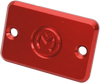 Moose Racing Master Cylinder Cover - Red Bl-Hatvrd