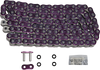 Ek 530 Zvx3 - Sportbike Chain - 120 Links - Purple 530Zvx3-120Ap