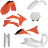 Acerbis Full Replacement Body Kit - Oem Orange/White/Black 2205283593