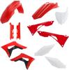 Acerbis Full Replacement Body Kit - Oem '19 Red/White/Black 2736256345