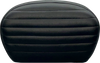 Le Pera Sissy Bar Pad - Large - Pleated - Dull Black L-Sbp01Pt-Dull