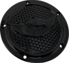 Covingtons Derby Cover - Diamondback - 5-Hole - Black - Twin Cam C3074-B