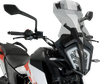 Puig Hi-Tech Parts Touring Windscreen W/ Visor - Smoke 20415H